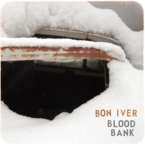 the album cover for Bon Iver - Blood Bank EP [Vinyl]