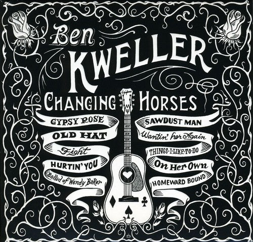 the album cover for Ben Kweller - Changing Horses