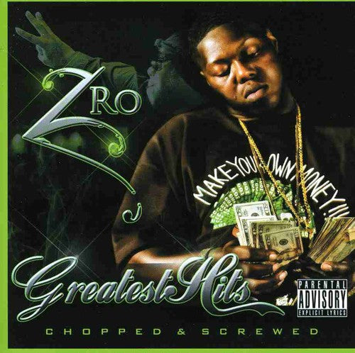 the album cover for Z-RO - Greatest Hits