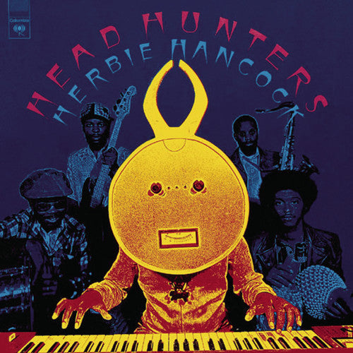 the album cover for Herbie Hancock - Headhunters (remastered)