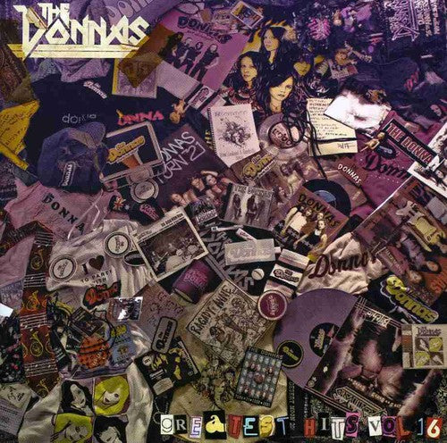 the album cover for The Donnas - Greatest Hits, Vol. 16