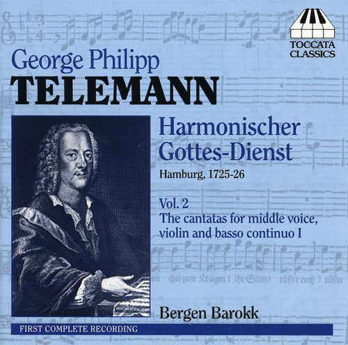 the album cover for Bergen Baroque - Harmonischer Gottes-Dienst 2