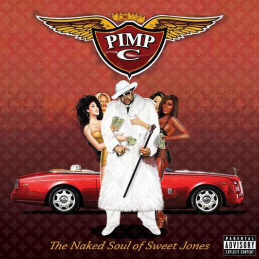 the album cover for Pimp C - The  Naked Soul of Sweet Jones [PA] *