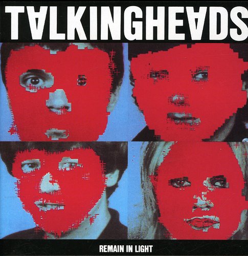 the album cover for Talking Heads - Remain in Light