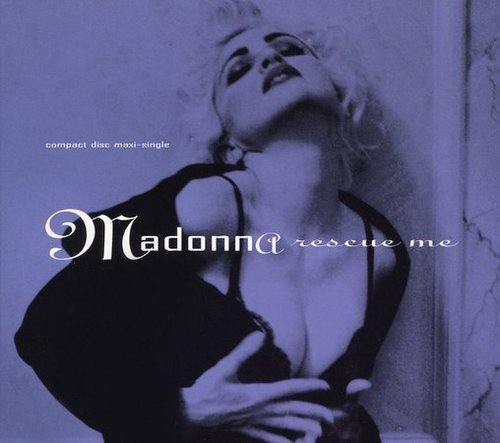 the album cover for Madonna - Rescue Me