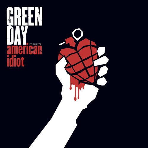 the album cover for Green Day - American Idiot [With Poster]