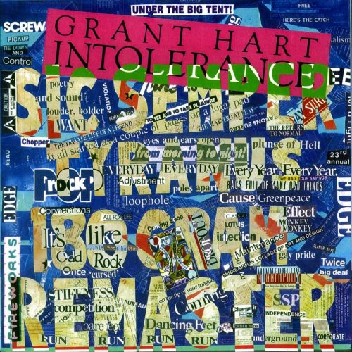 the album cover for Grant Hart - Intolerance