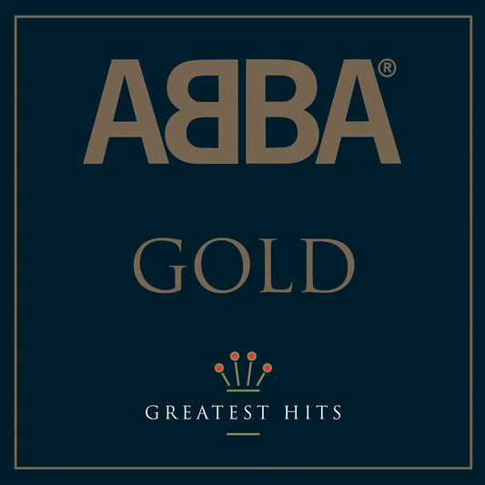 the album cover for ABBA - Gold