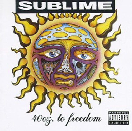 the album cover for Sublime - 40 Oz to Freedom