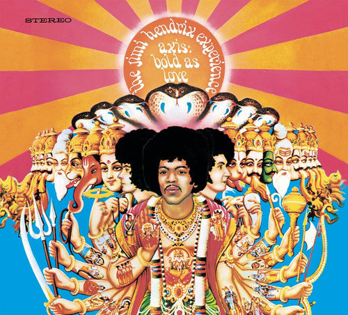 the album cover for The Jimi Hendrix Experience - Axis: Bold As Love [LP]