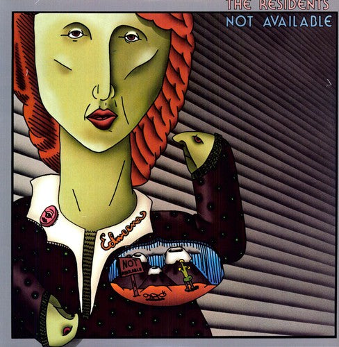 the album cover for The Residents - Not Available