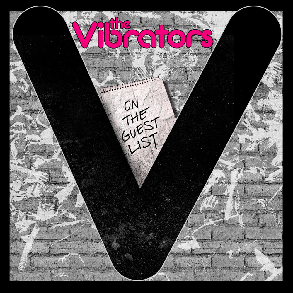 the album cover for Vibrators - On the Guest List