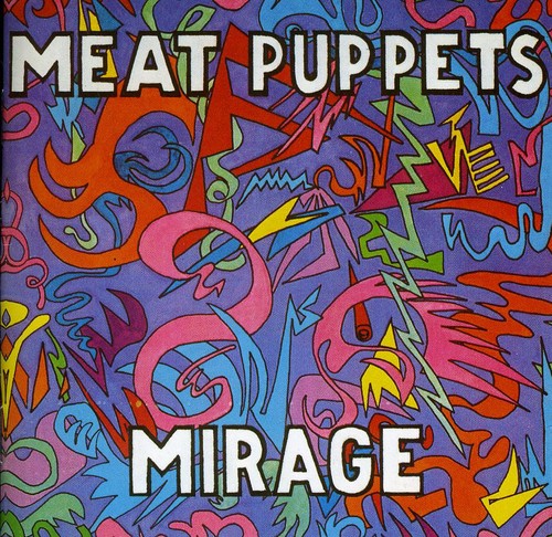 the album cover for Meat Puppets - Mirage