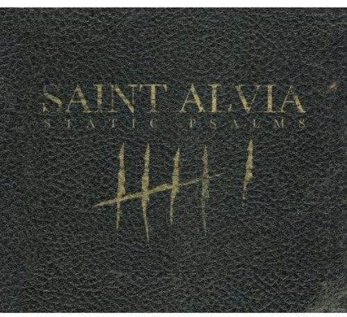 the album cover for Saint Alvia - Static Psalms