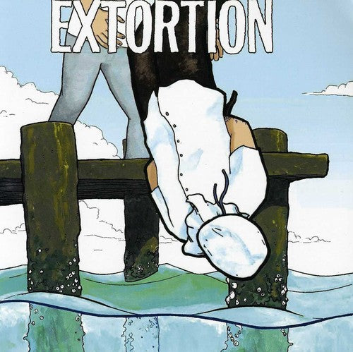 the album cover for Extortion/Agents Of Abhorrence - Split