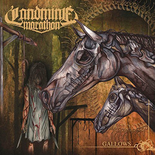 the album cover for Landmine Marathon - Gallows