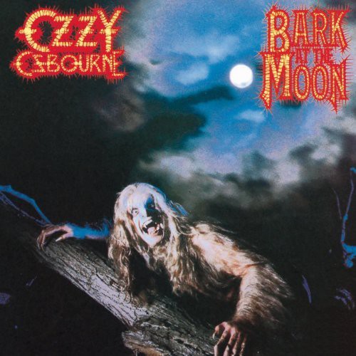 the album cover for Ozzy Osbourne - Bark at the Moon