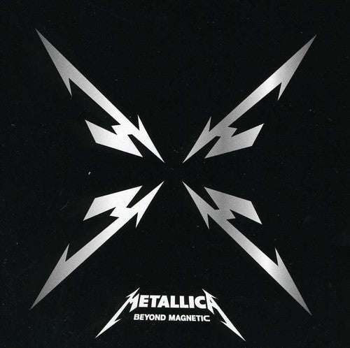 the album cover for Metallica - Beyond Magnetic