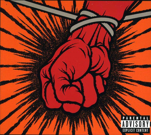 the album cover for Metallica - St. Anger