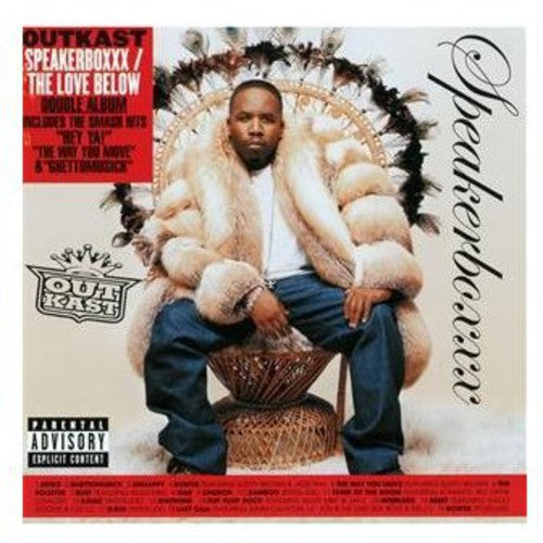 the album cover for Outkast - Speakerboxxx / Love Below