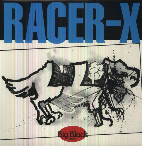 the album cover for Big Black - Racer-X