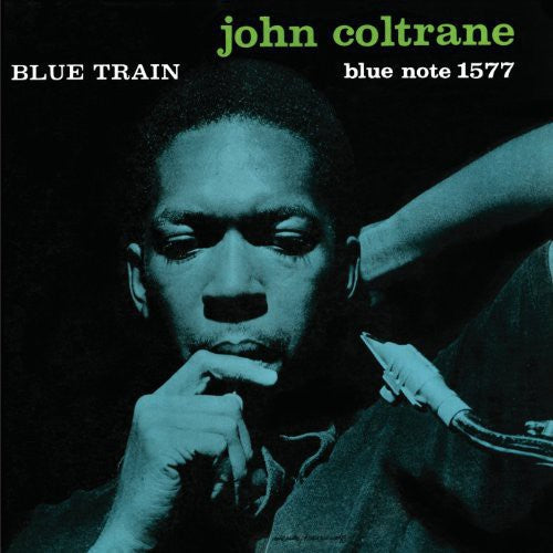the album cover for John Coltrane - Blue Train [Vinyl]