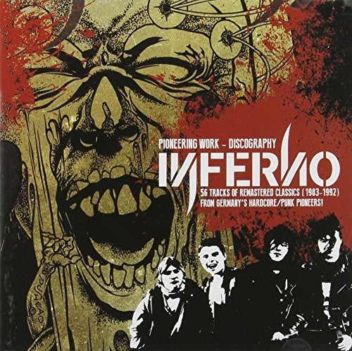 the album cover for Inferno - Pioneering Work: 56 Song Discography