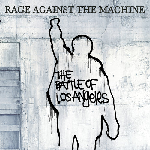 the album cover for Rage Against The Machine - The Battle Of Los Angeles
