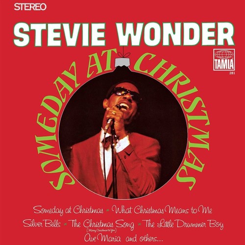the album cover for Stevie Wonder - Someday At Christmas [Vinyl]