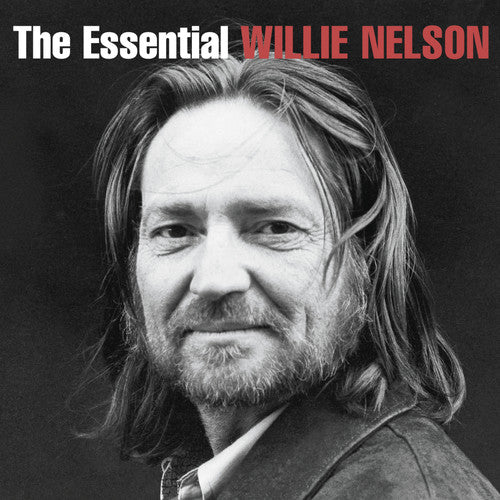 the album cover for Willie Nelson - The Essential Willie Nelson