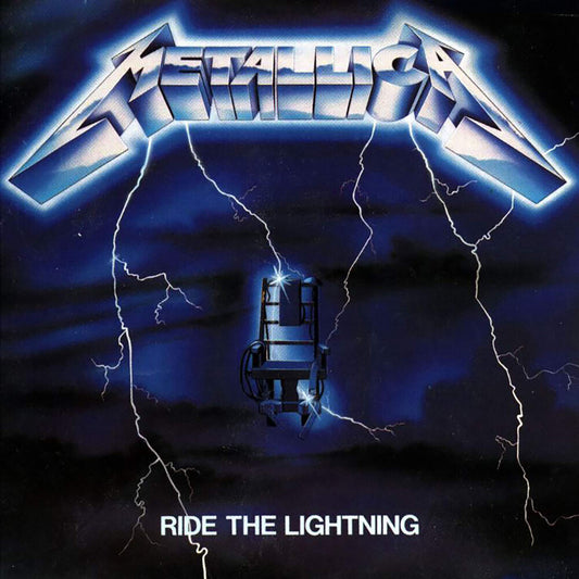 the album cover for Metallica - Ride The Lightning: Remastered [Vinyl]