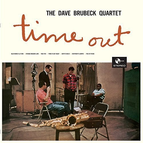 the album cover for The Dave Brubeck Quartet - Time Out + 2 Bonus Tracks [Import LP]