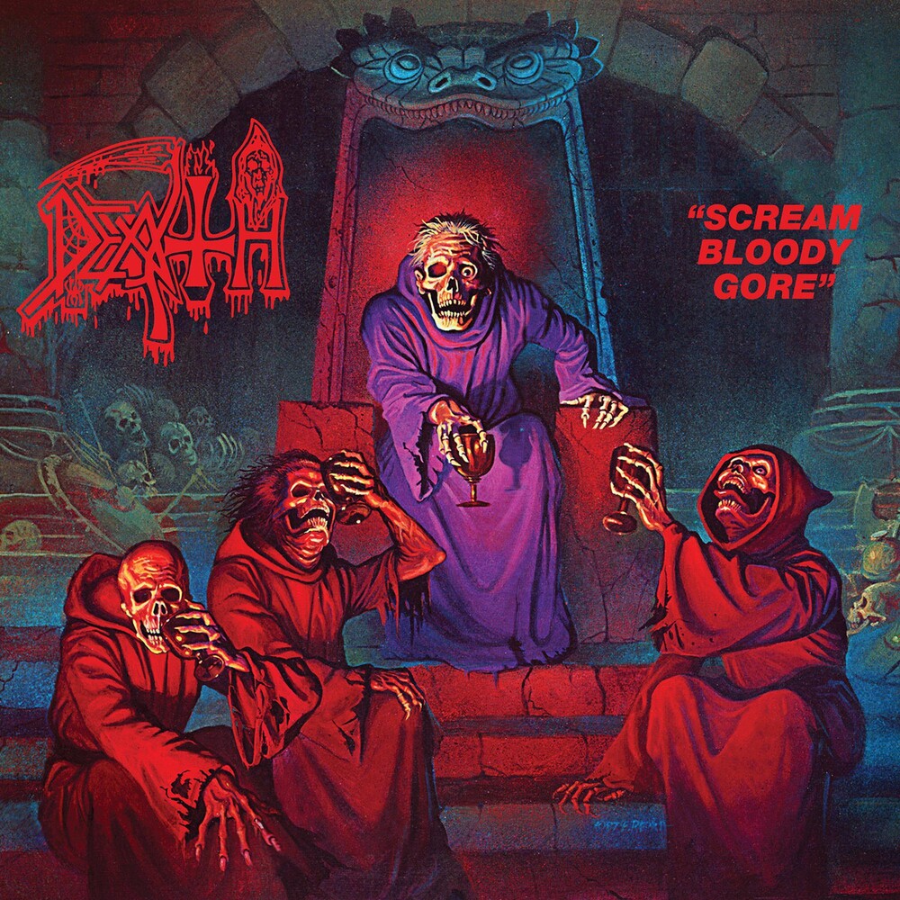 the album cover for Death - Scream Bloody Gore: Reissue [Vinyl]