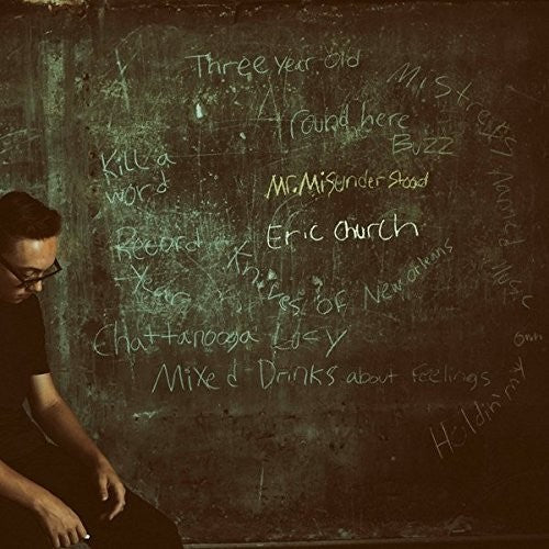 the album cover for Eric Church - Mr Misunderstood