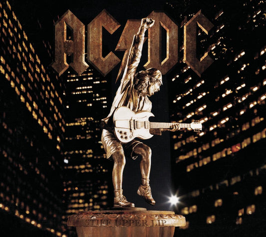 the album cover for AC/DC - Stiff Upper Lip
