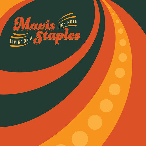 the album cover for Mavis Staples - Living on a High Note
