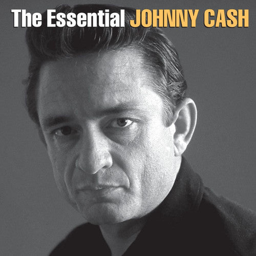 the album cover for Johnny Cash - The Essential Johnny Cash [2LP]