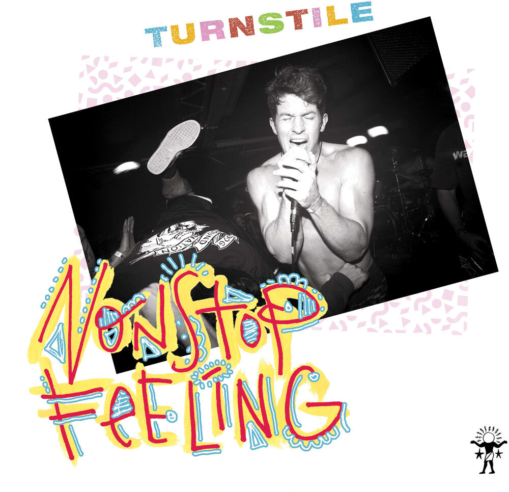 the album cover for Turnstile - Nonstop Feeling [Black]