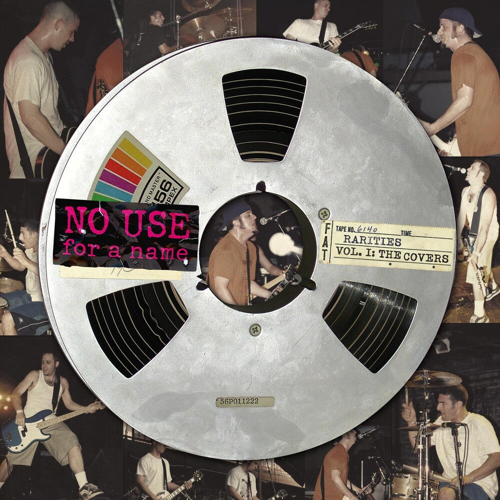 the album cover for No Use For A Name - Rarities Vol. 1: The Covers [LP]