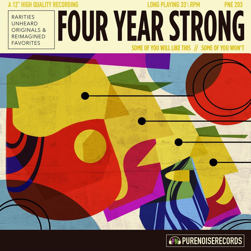 the album cover for Four Year Strong - Some of You Will Like This, Some of You Won't [LP]