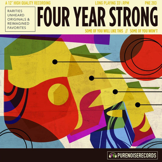 the album cover for Four Year Strong - Some of You Will Like This, Some of You Won't [LP]