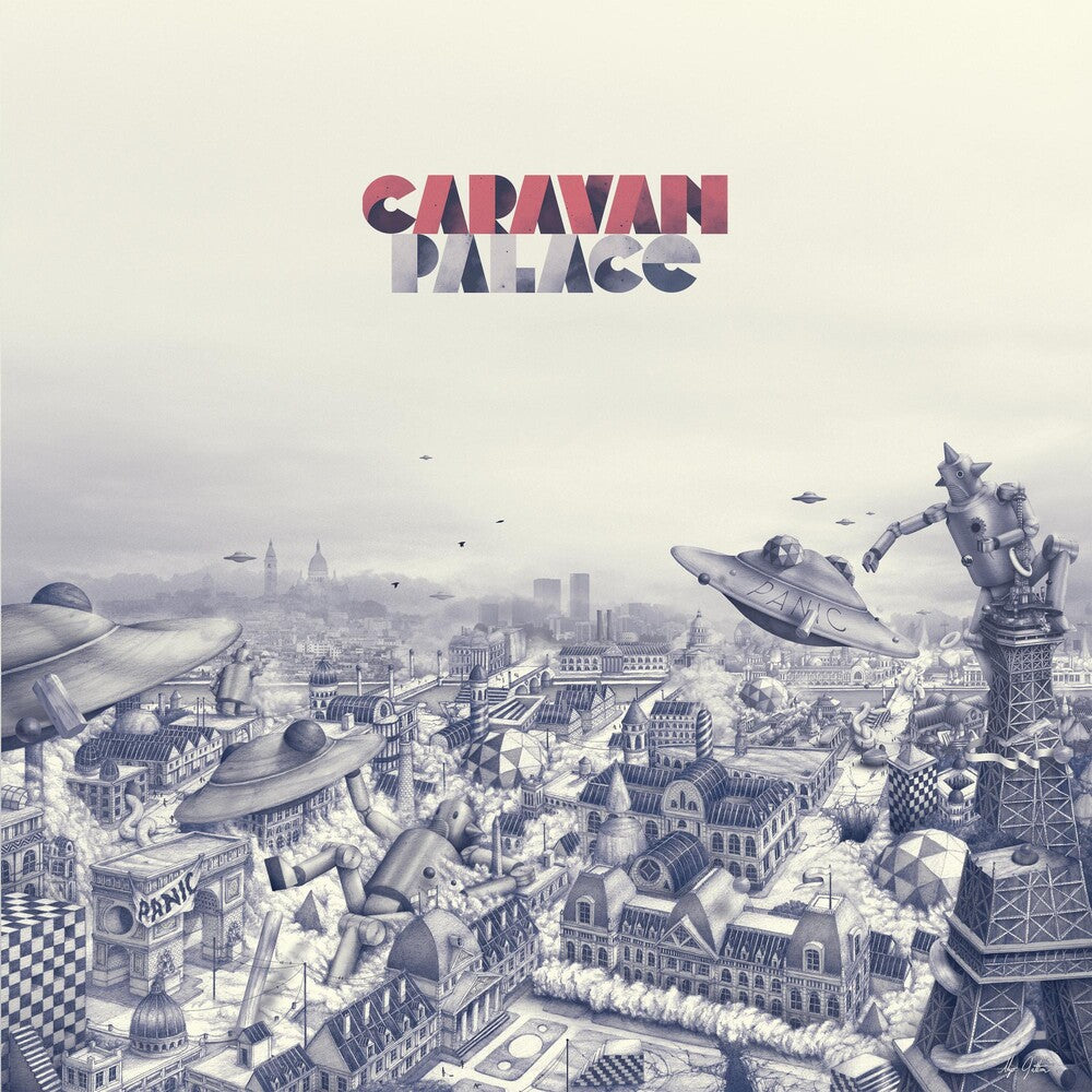 the album cover for Caravan Palace - Panic [2LP]