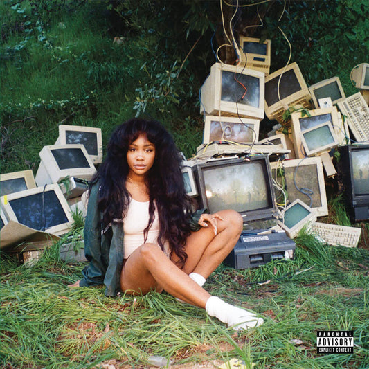 the album cover for SZA - Ctrl [Limited Edition Green 2LP]