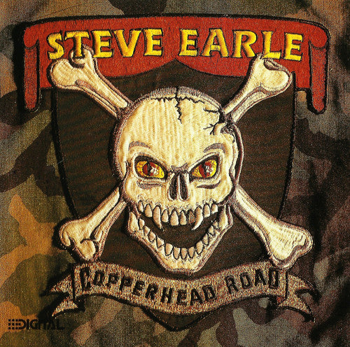 the album cover for Steve Earle - Copperhead Road [Vinyl]