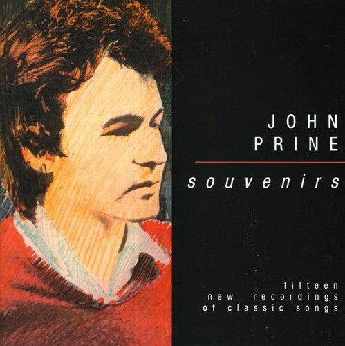 the album cover for John Prine - Souvenirs