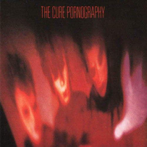 the album cover for The Cure - Pornography [Vinyl]