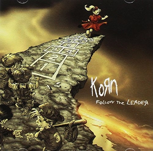 the album cover for Korn - Follow the Leader