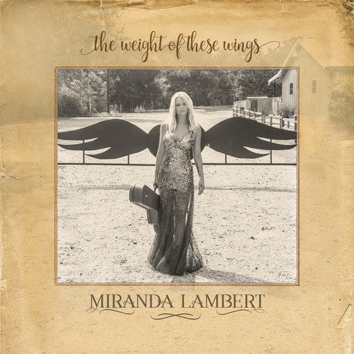 the album cover for Miranda Lambert - The Weight Of These Wings [Vinyl]