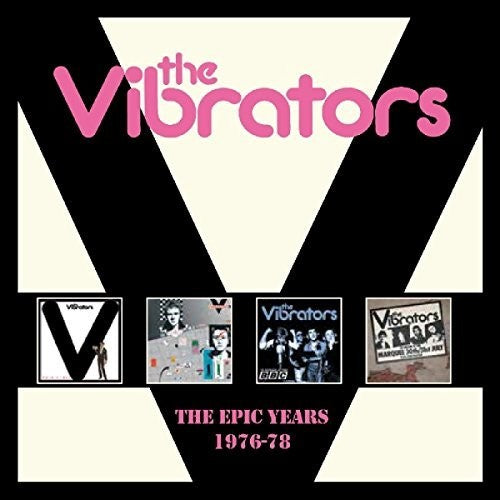 the album cover for Vibrators - Epic Years 1976-1978