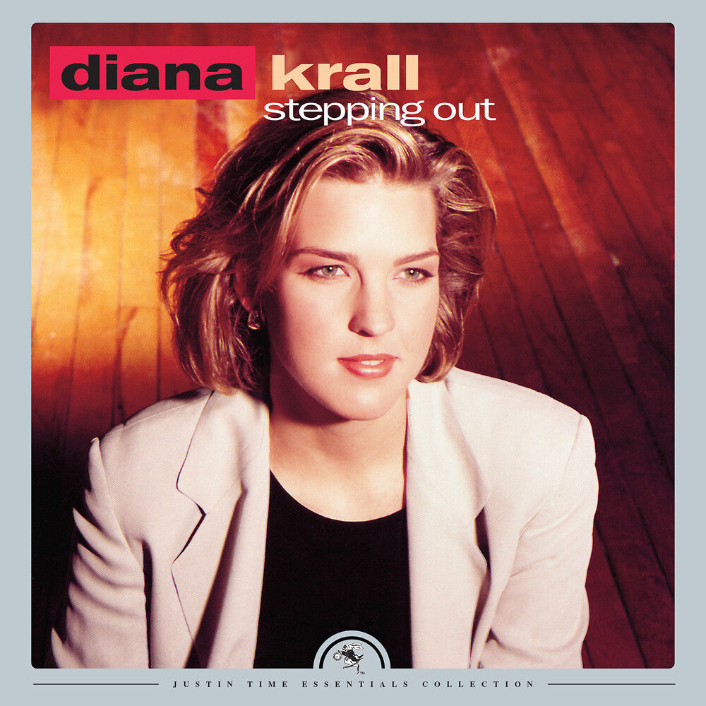 the album cover for Diana Krall - Stepping Out (justin Time Essentials Collection)